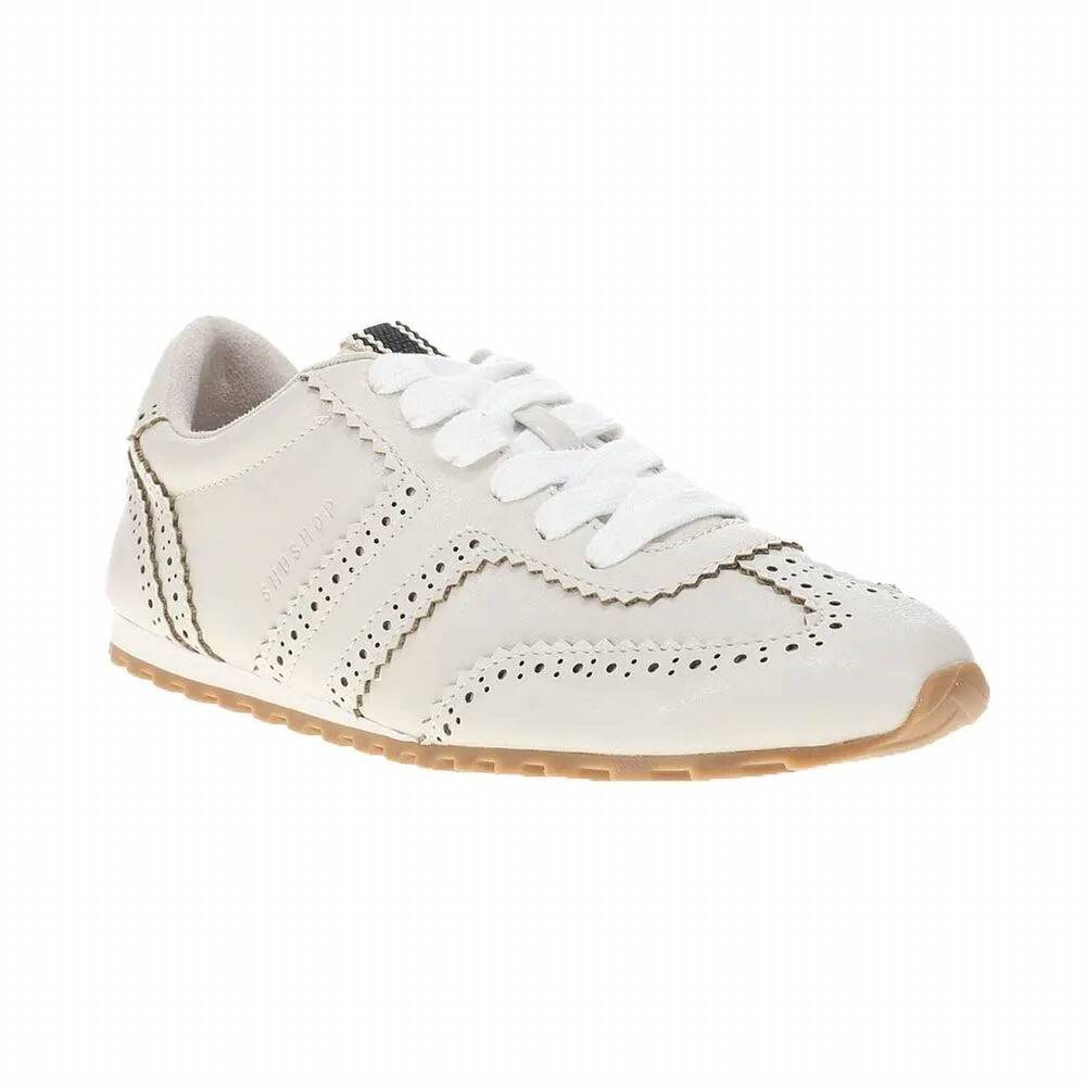 NEW SHU SHOP women's penelope sneakers in off white